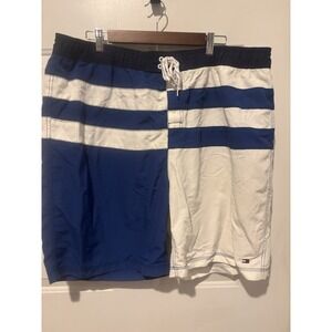 Tommy Hilfiger Swim Trunks Mens‎  Size 2XL Blue Shorts Lined Board Fishing XXL